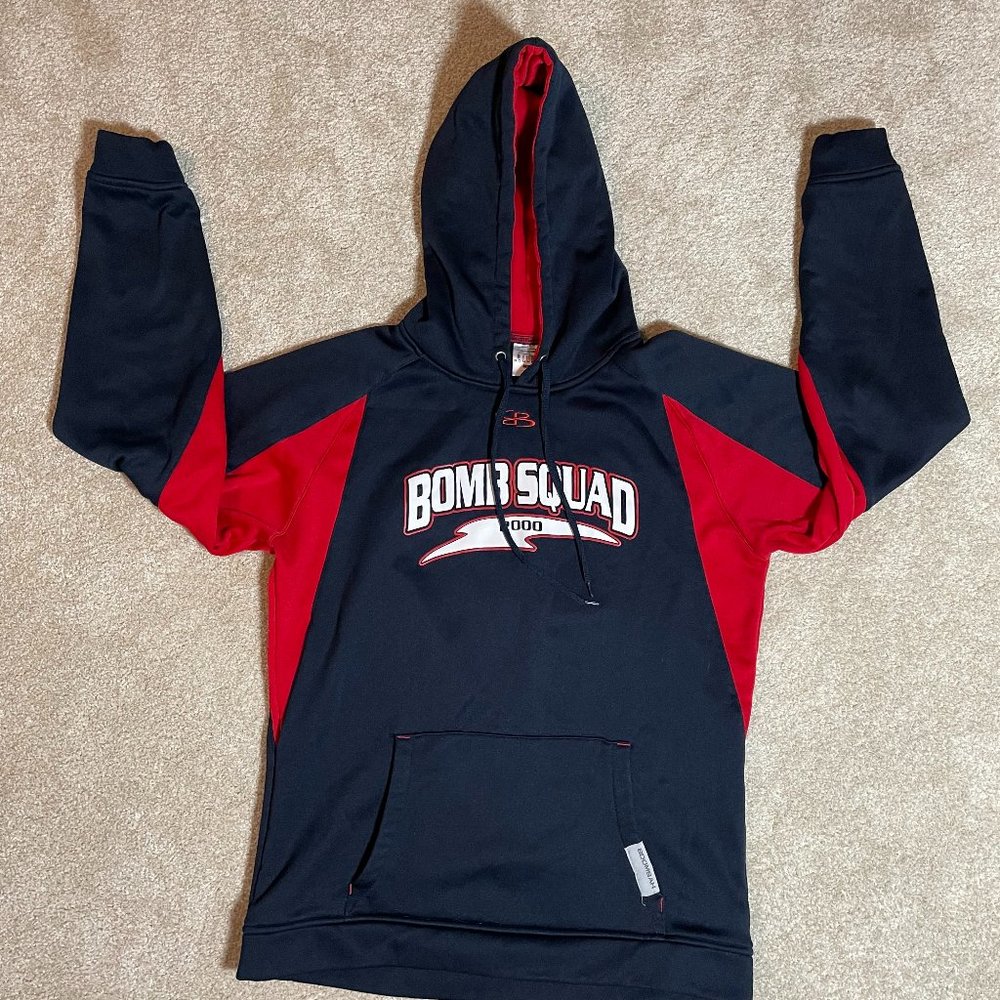 Men's Blue/Red Large Boombah Bomb Squad 2000 hoodie